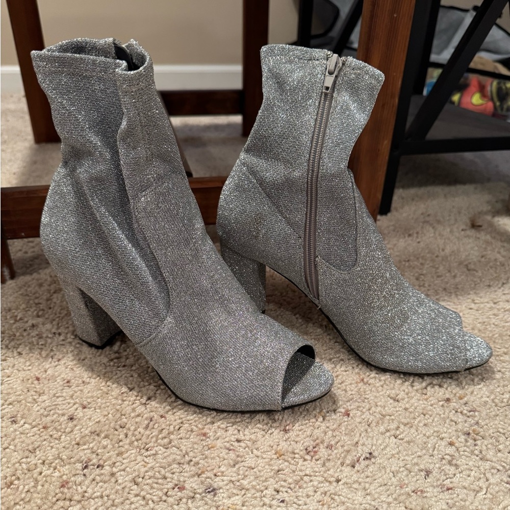 Sparkly booties